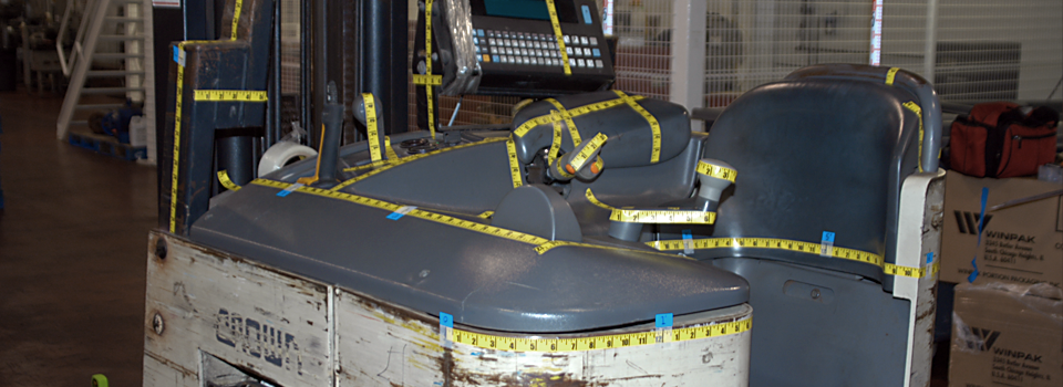 measuring forklift01 in slideshow